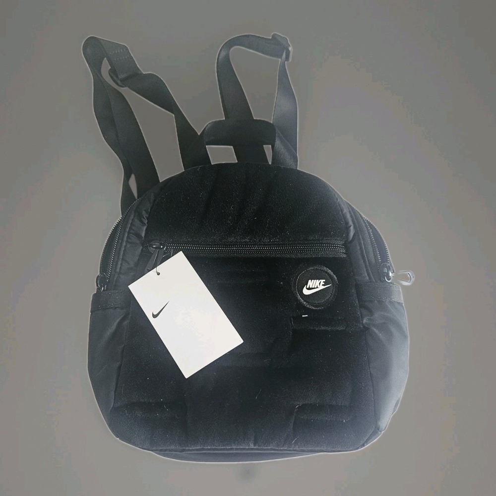 NWT Nike Sportswear Futura 366 Flurry Mini Backpack Jet Black